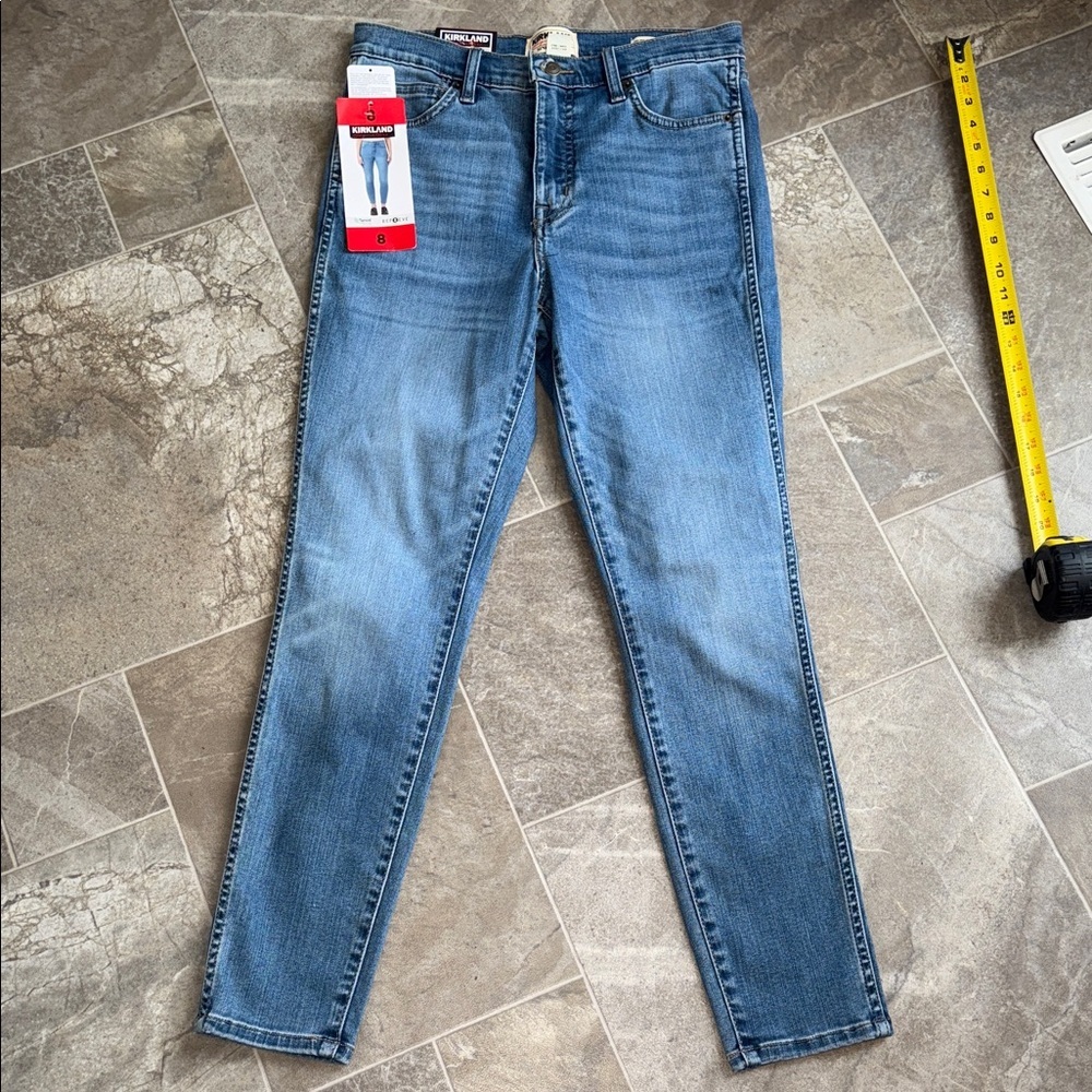 Kirkland High-Rise Skinny Jean Blue Denim Skinny Jeans size 8 NWT